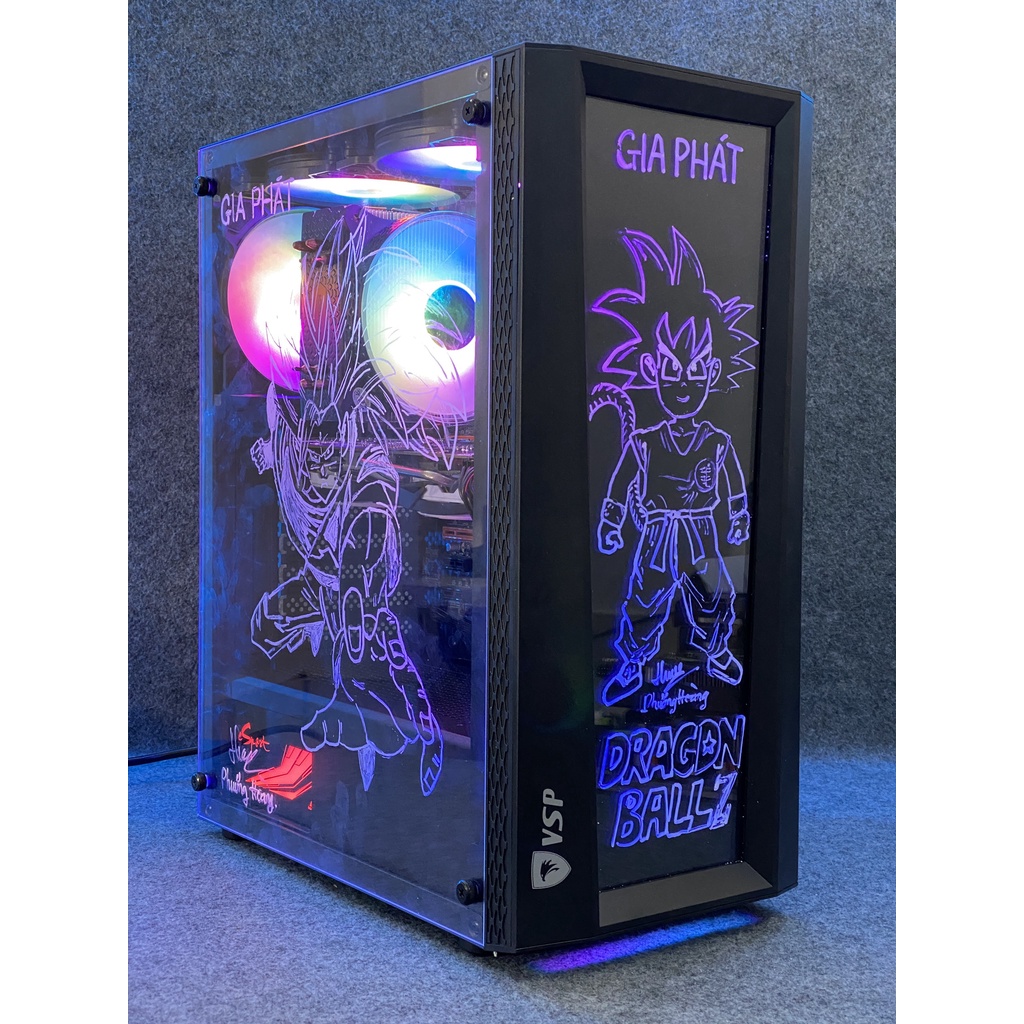 Vỏ Case gaming VSP P18+ Kèm Bút Vẽ  2 kính cường lực - thỏa sức đam mê sáng tạo