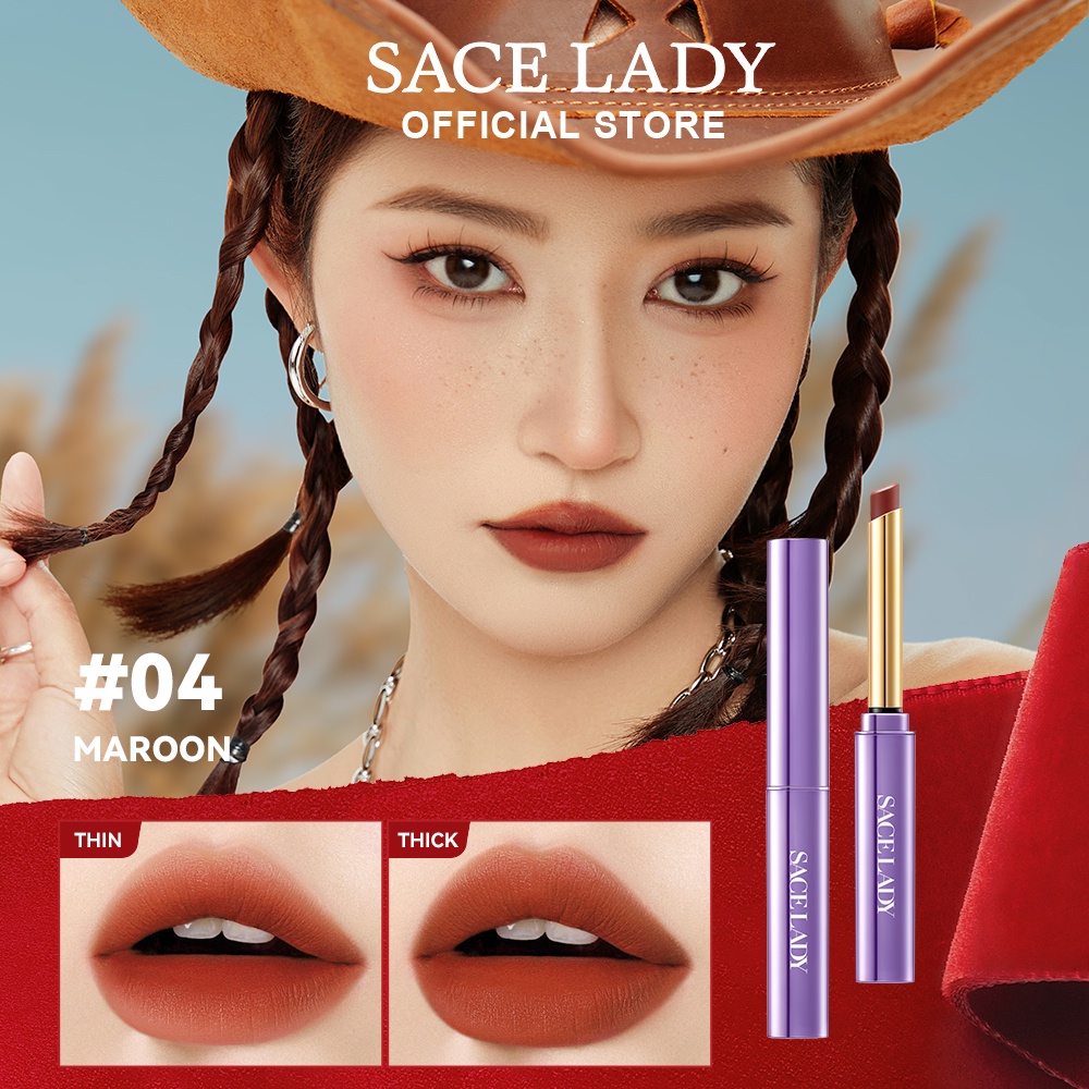 Son môi SACE LADY 1.5g mượt mà sắc tố cao chuyên dụng