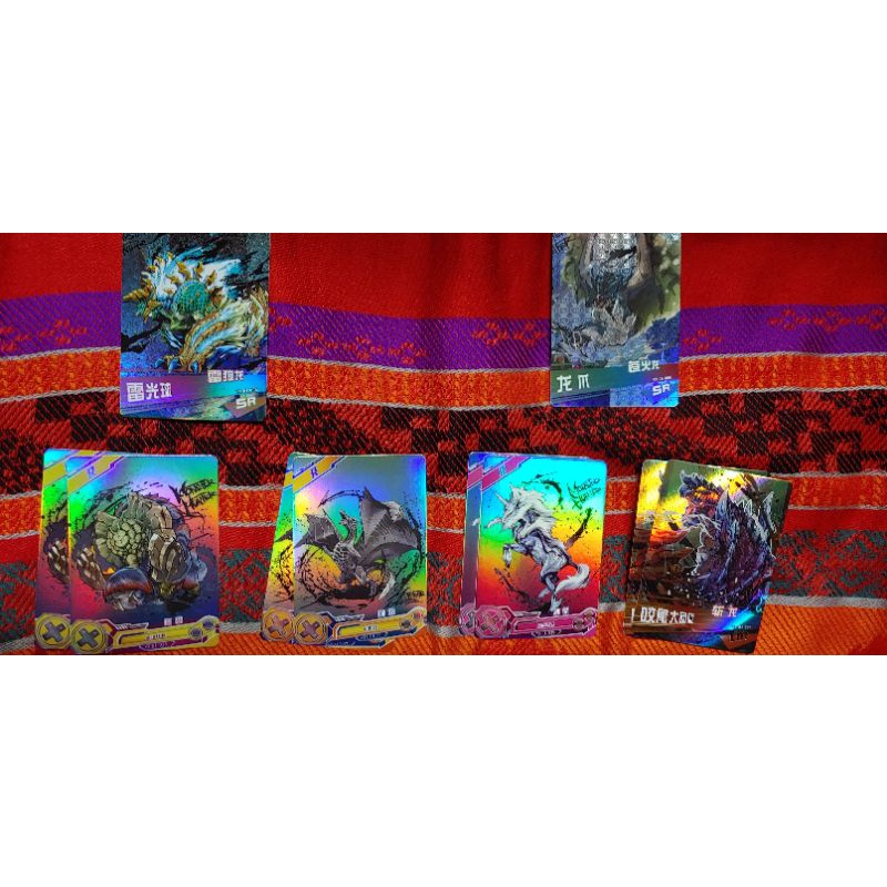 thẻ bài bo góc game Monster Hunter