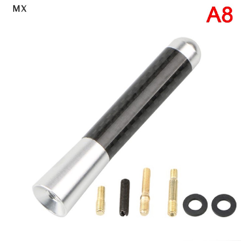 1 Ăng Ten Trang Trí Xe Hơi Bằng Sợi carbon mingxuan2 3.5CM 8CM 12CM 28CM vn