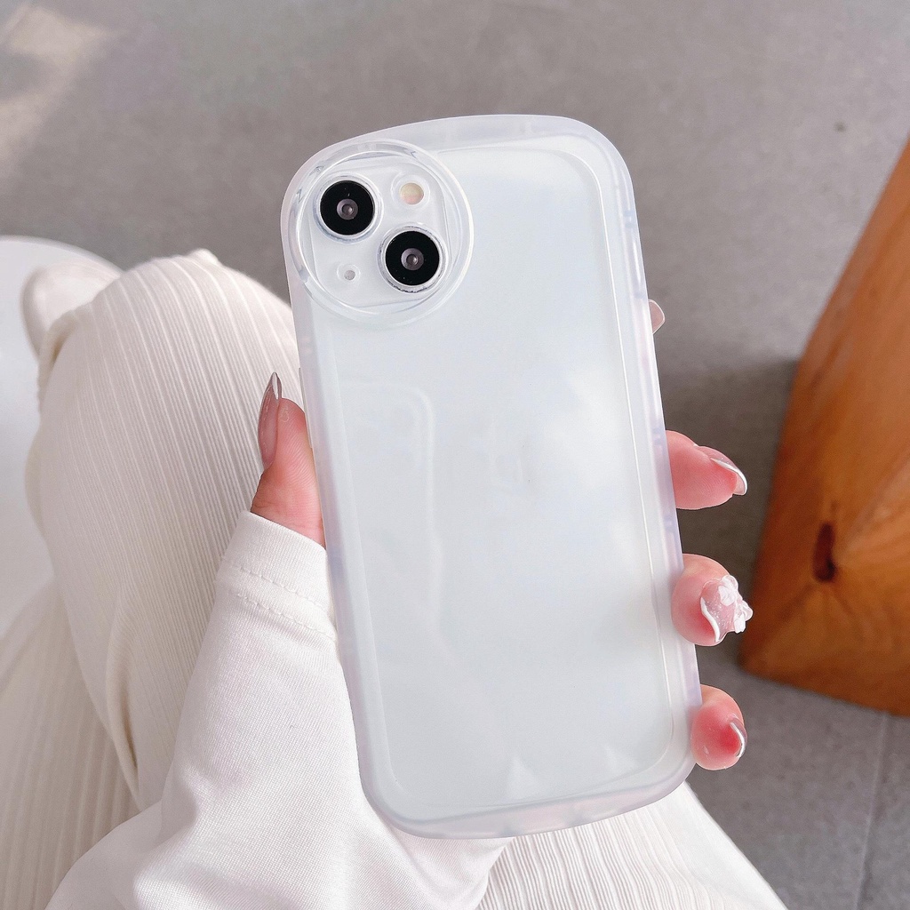 Ốp Điện Thoại Trong Suốt Hình Đôi Mắt Thiên Thần Mập Cho Xiaomi 11 Lite 5G NE Mi 12 12X 11T 12T Pro 10