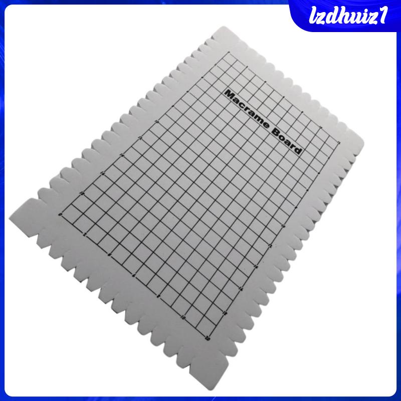 Bảng Macrame Bằng Xốp Và Gỗ Kích Thước 6.29X9.64X0.78Indindiy