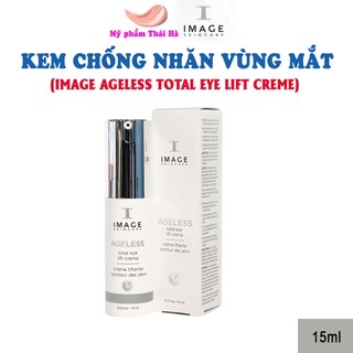 [Chính hãng] Kem chống nhăn vùng mắt Image Skincare Ageless Total Eye Lift Creme 15ml