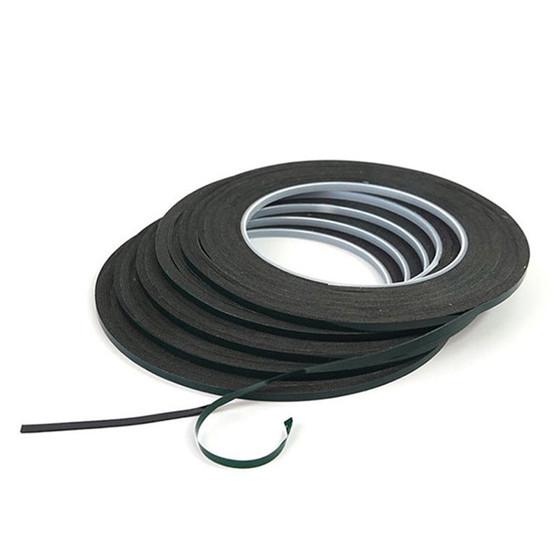 4 / 6 / 8 / 10 Băng Keo Hai Mặt Bằng Xốp Lọc Màu Xanh Lá Cây Dán Viền Màn Hình Điện Thoại / Máy Tính Bảng