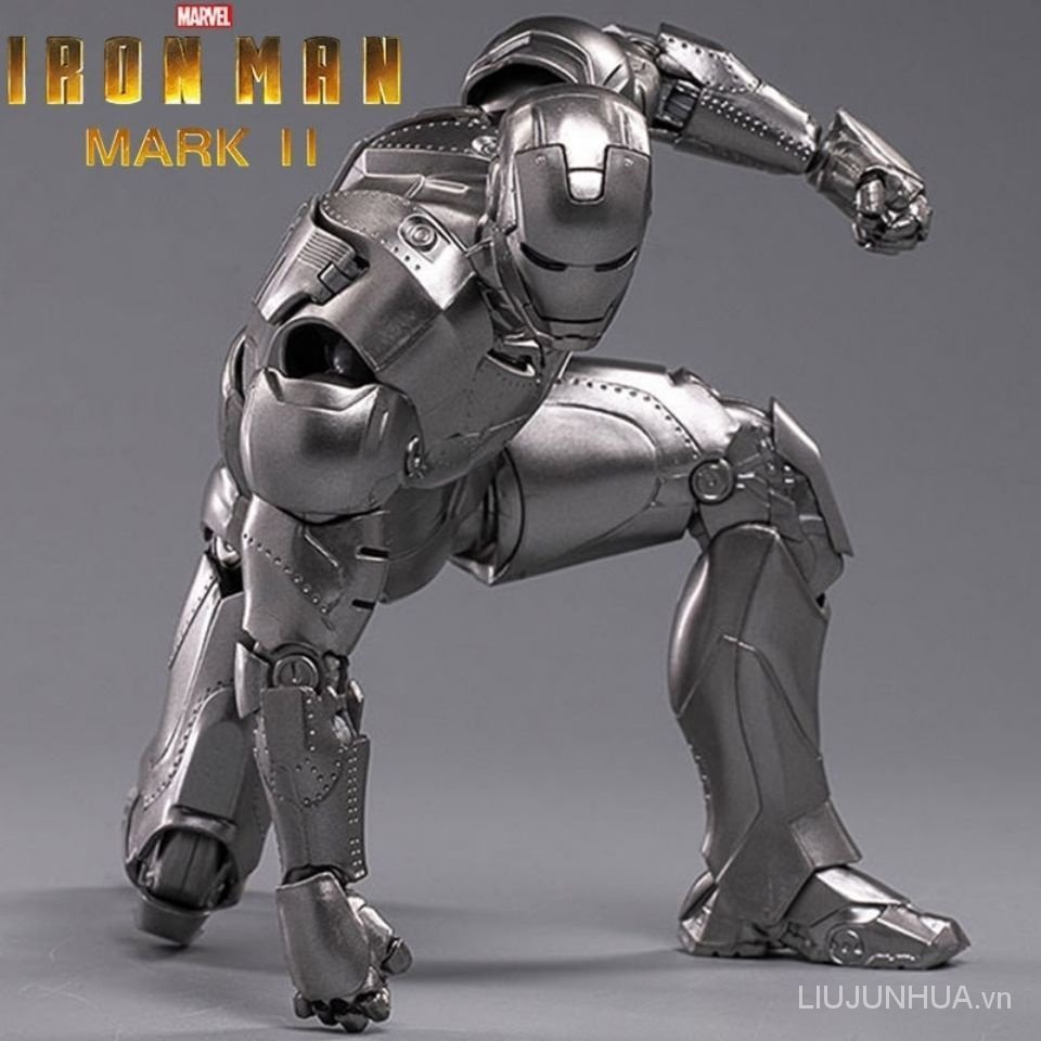 Nhân Vật Iron Man Mk2 Mk137 Bằng Hợp Kim Phát Quang Độc Đáo