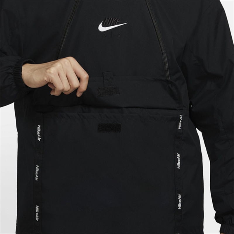 Áo Khoác Gió Nike 100% Chính Hãng Phối Khóa Kéo Đôi Thời Trang Cho Nam Và Nữ