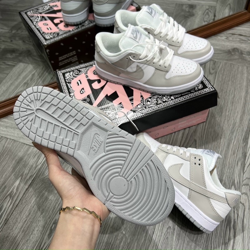 Giày thể thao sneaker sb dunk xám, sb xám grey bản cao cấp nam nữ ảnh thật tự chụp +freeship