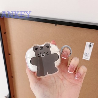 Beats Studio Buds Case Transparent Rainbow Figure Wireless Bluetooth Headset Protective Soft Shell