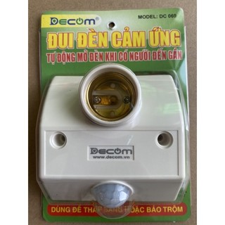 [CHÍNH HÃNG] ĐUÔI ĐÈN CẢM ỨNG HỒNG NGOẠI