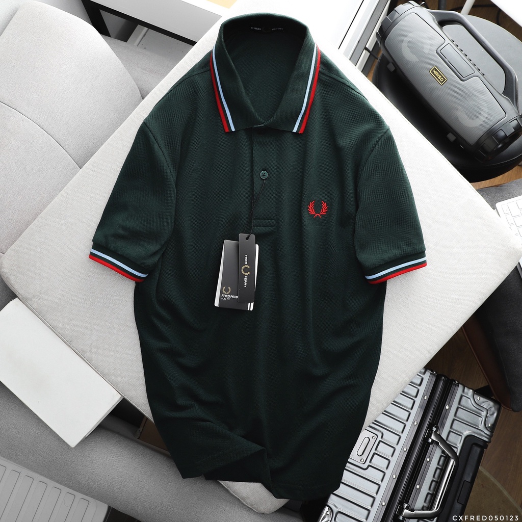 [ XUẤT XỊN ] Áo thun polo thời trang , áo thun cổ trụ nam, mắt vải cá mập xịn mịn, phối viền tinh tế 50123