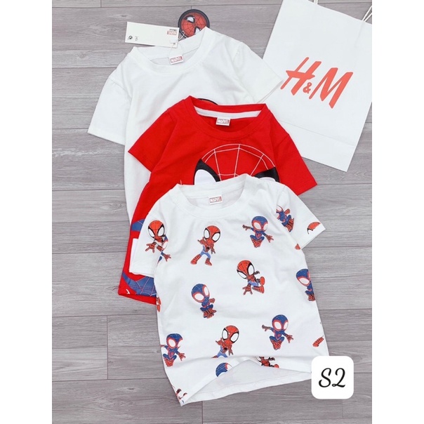 set 3 áo phông hình người nhện