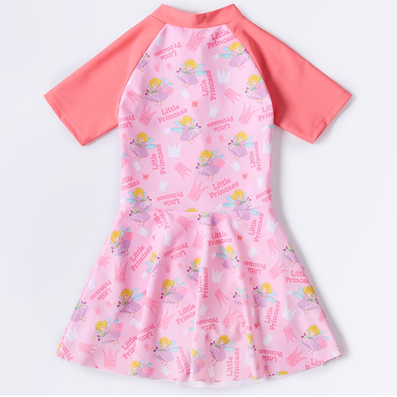 Bộ Đồ Bơi Một Mảnh Chống Nắng Mau Khô Dành Cho Bé Gái