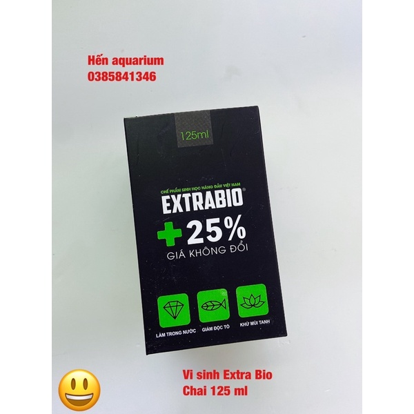 Extra Bio - Vi sinh làm trong nước siêu tốc , hỗ trợ phân huỷ thức ăn thừa và chất bẩn