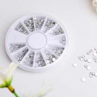 Set 300 hạt tròn đính trang trí móng nghệ thuật