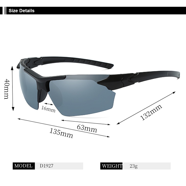 Kính mát xe đạp AIELBRO chống nắng phong cách thể thao thời trang dành cho cả nam và nữ