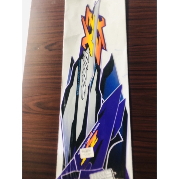 Tem Wave ZX Tím Đen VT ( Wave Cũ , Wave Nhỏ )