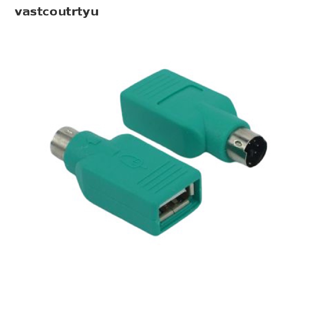 Đầu Nối Chuyển Đổi USB Cái Sang PS2 PS / 2 Đực Cho Bàn Phím + Chuột + Máy Tính PS2 n