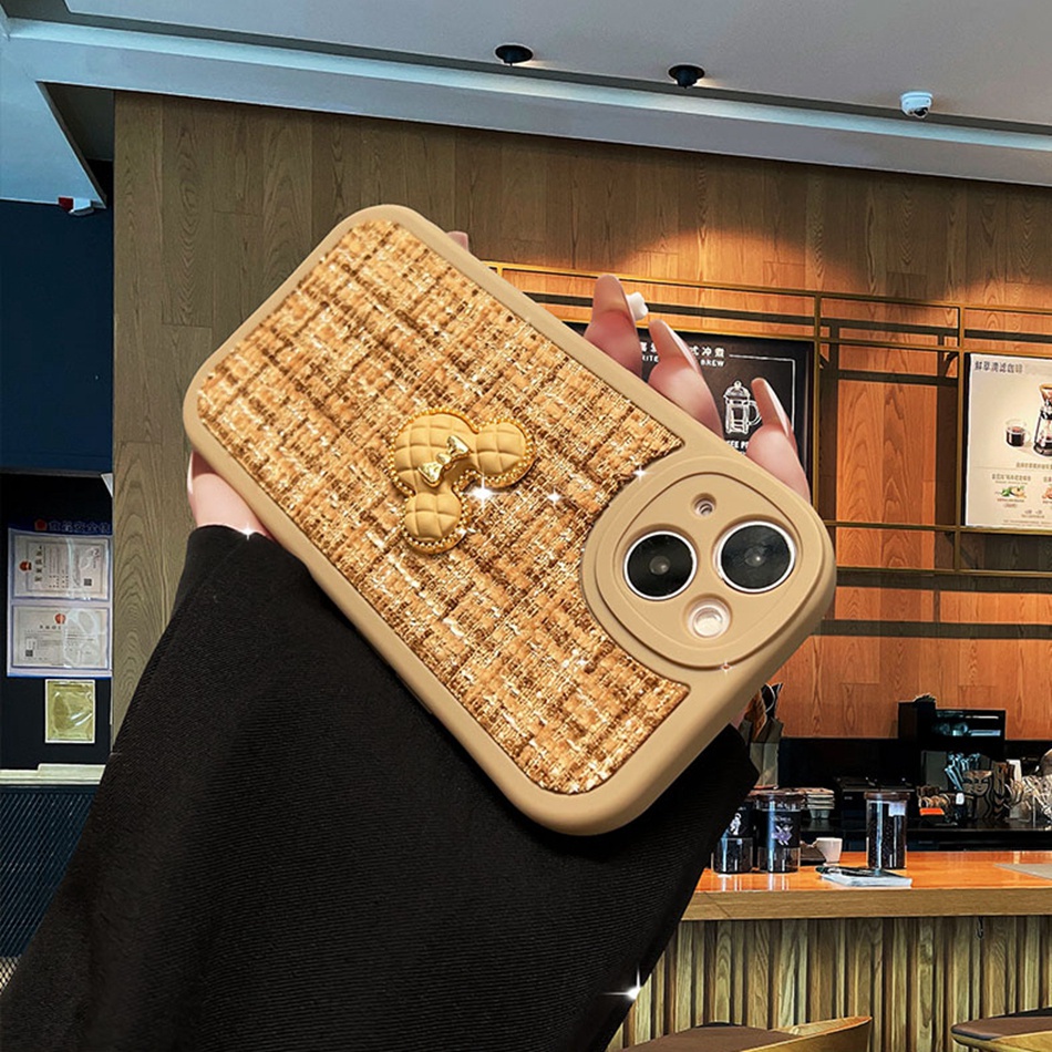 Ốp Điện Thoại Vải 3D Cho iPhone 11 12 13 14 Pro MAX 11Pro 12Pro 13Pro 6 6S 7 8 Plus X XR XS MAX SE 2020 2022