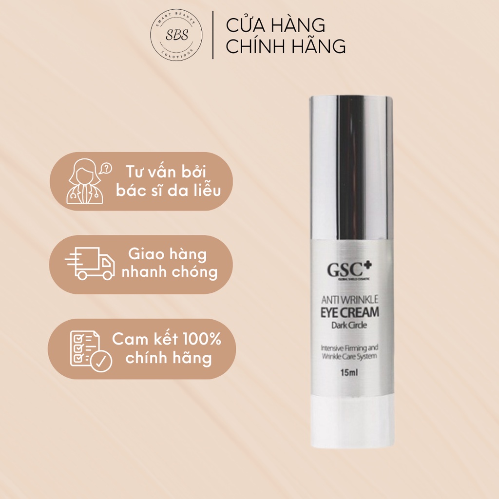 Kem Dưỡng Da Vùng Mắt GSC Anti Wrinkle Eye Cream