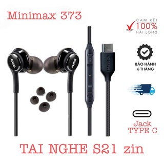 Tai nghe nhét tai có dây SS AKG Type C cho các dòng điện thoại s20 s21 s22 s23 s24 note 10 note 20