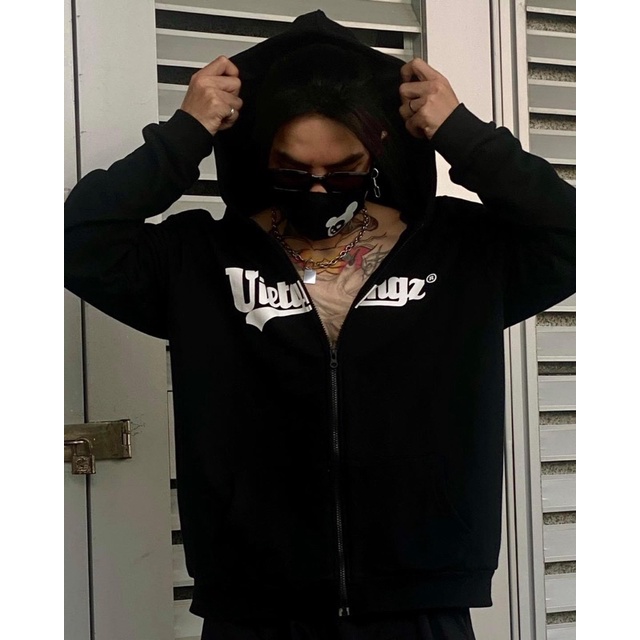 Áo Hoodie Zip Vietgangz Basic