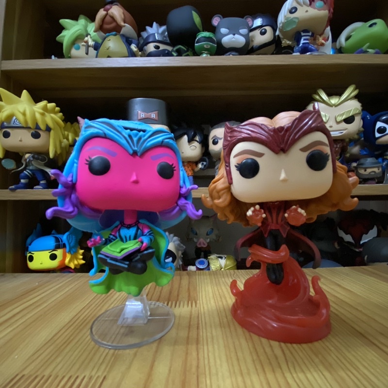 Mô hình Funko Marvel - Scarlet Witch / Blacklight (real, nobox)