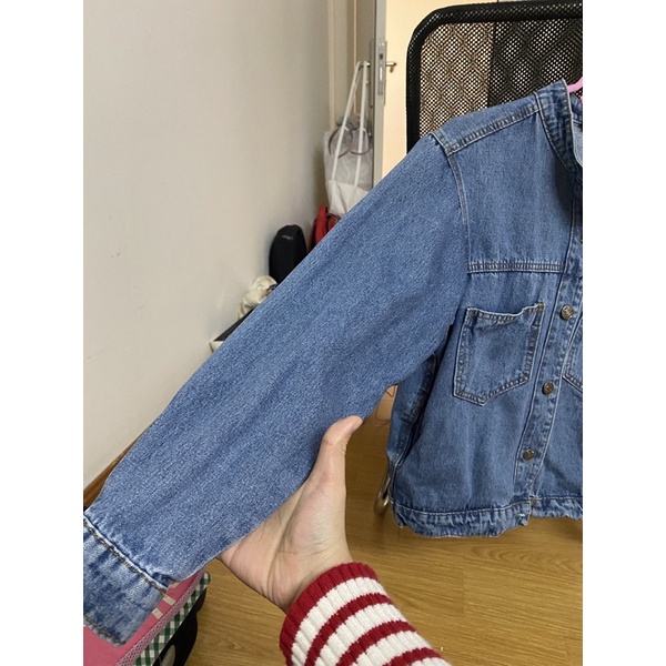áo khoác bò 2hand size XL secondhand chốt live