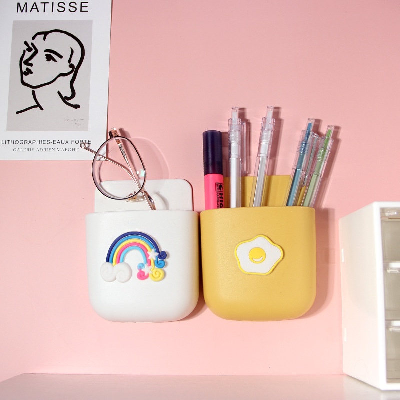 Hộp đựng bút cute treo tường - hộp đựng bút để bàn văn phòng phẩm cao cấp - học sinh - giá rẻ - MIYABI STORE