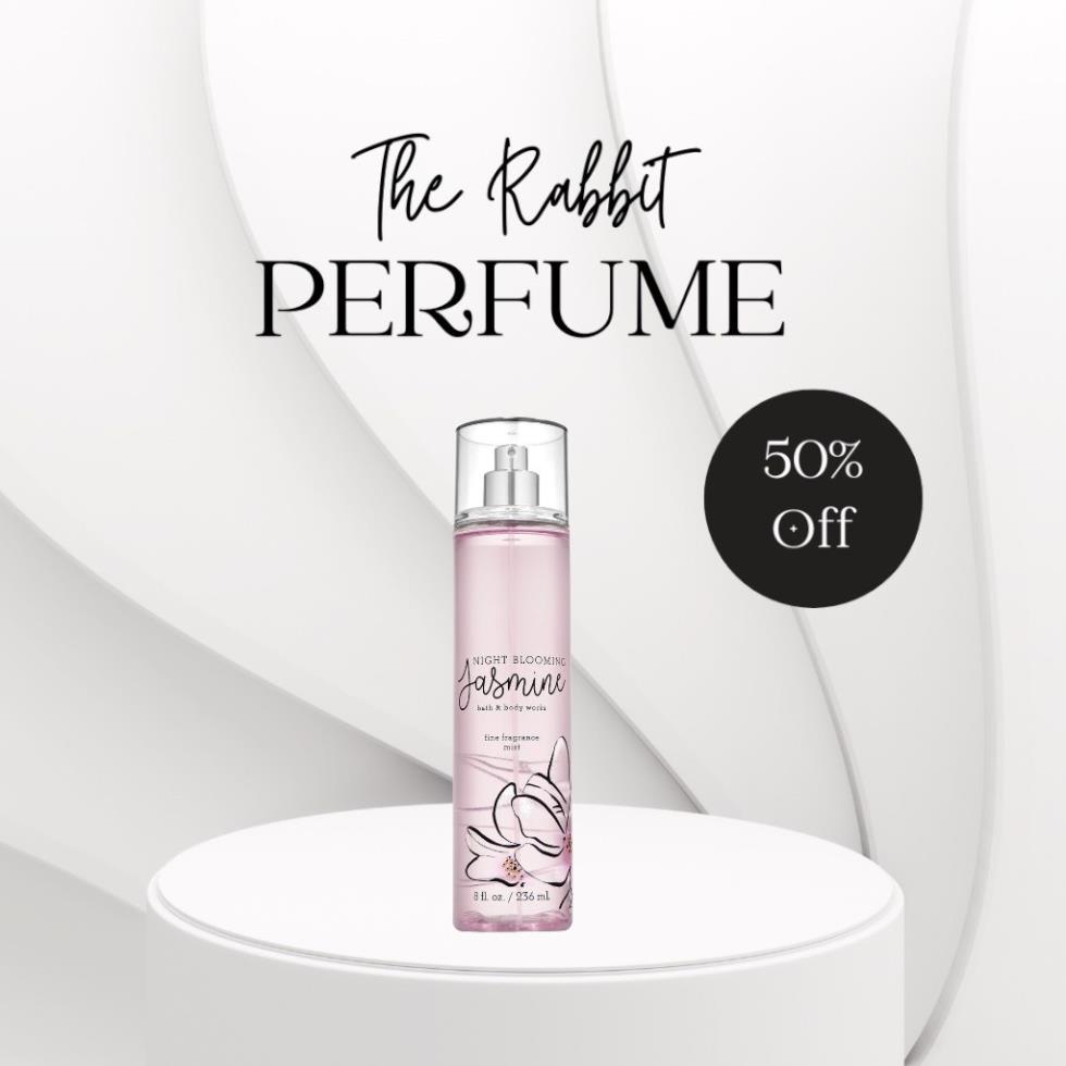 Xịt thơm body mist 𝐁𝐚𝐭𝐡 &𝐁𝐨𝐝𝐲 𝐖𝐨𝐫𝐤𝐬 Night Blooming Jasmine