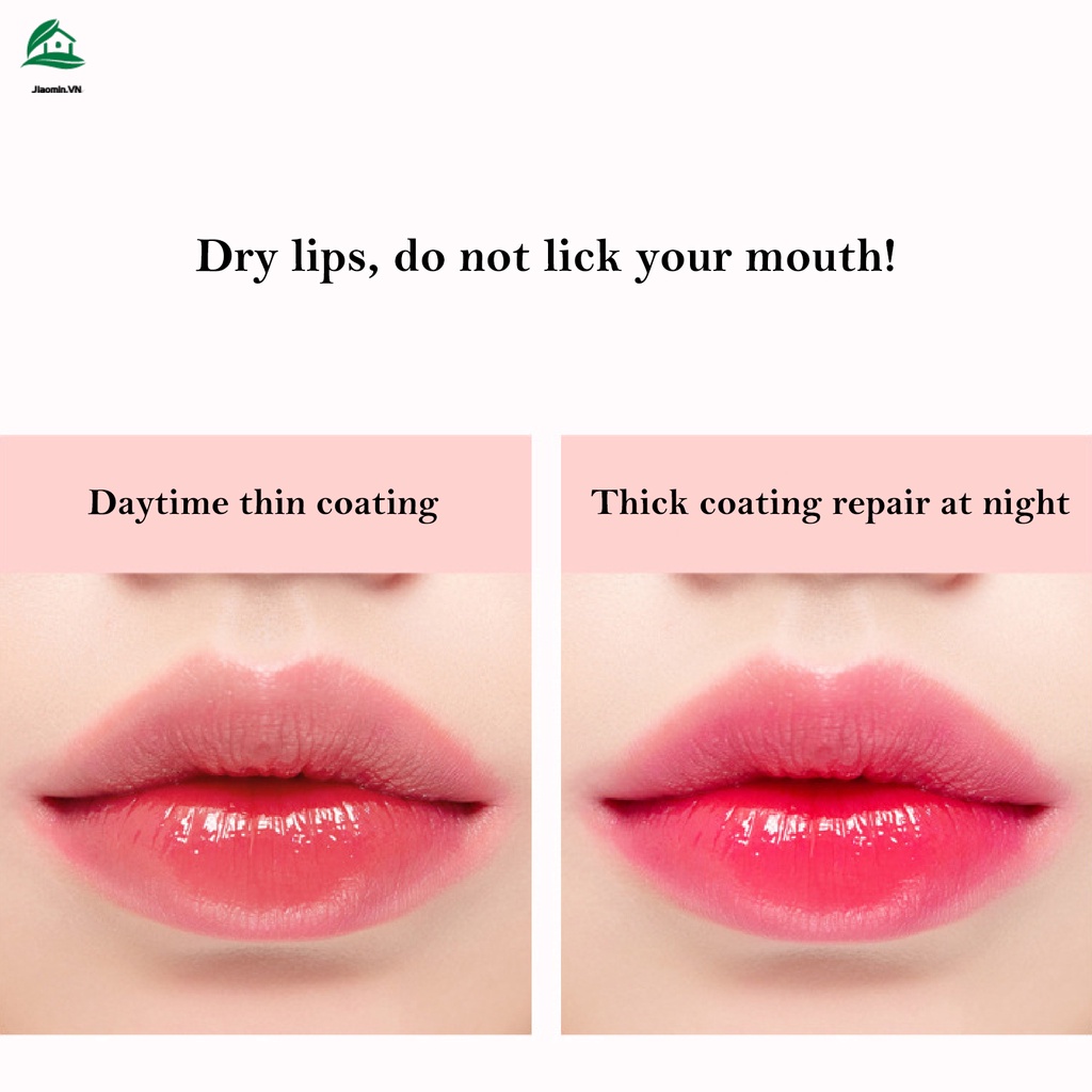 Son Bóng Dưỡng Ẩm Lâu Trôi Chống Thấm Nước Không Dính Màu Đào Tự Nhiên