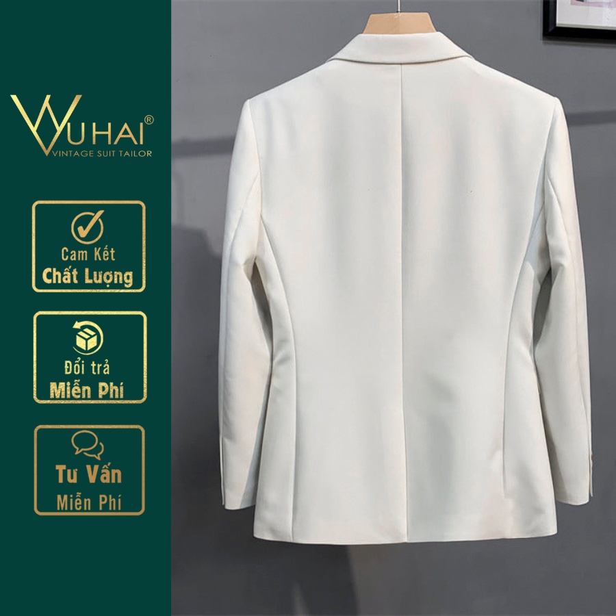 Vest nam phong cách Hàn Quốc, dáng 2 cúc M034 | BigBuy360 - bigbuy360.vn