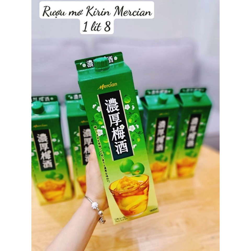 Nước  mơ Kirin Mercian Rich Umeshu 1800mL