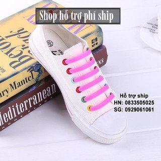 Hỗ trợ Ship-  - DG011 - Dây giày thông minh - dây giày cao su đàn hồi tiện dụng / Hô biến những đôi giày có