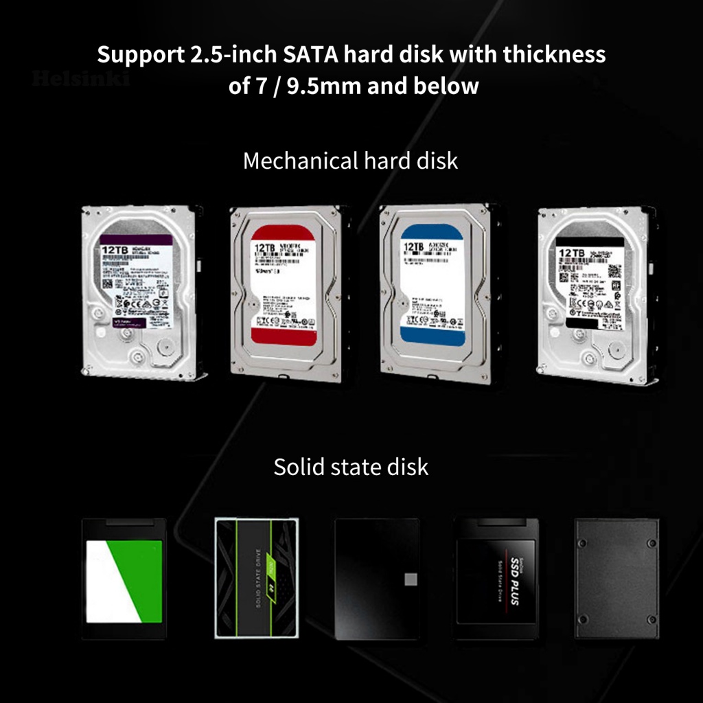 Vỏ Ổ Cứng Ngoài Cho Laptop 2.5 Inch USB 2.0