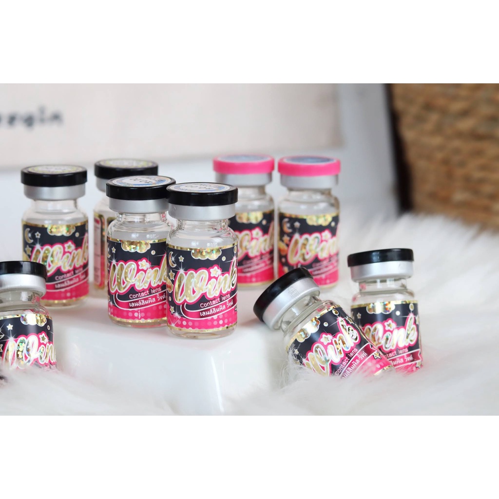 [XẢ HÀNG] Kính áp tròng LUNA EYES Gray 0 độ - Lens wink