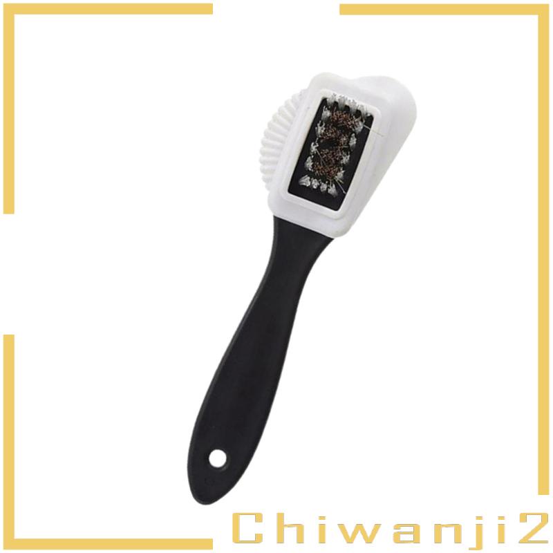 [Chiwanji2] Bàn Chải 3 Mặt Làm Sạch Giày Bốt Da Lộn Đi Tuyết