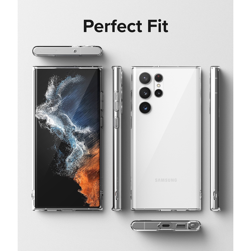 Ốp điện thoại Ringke Air TPU mềm dẻo cho Galaxy S22 Ultra