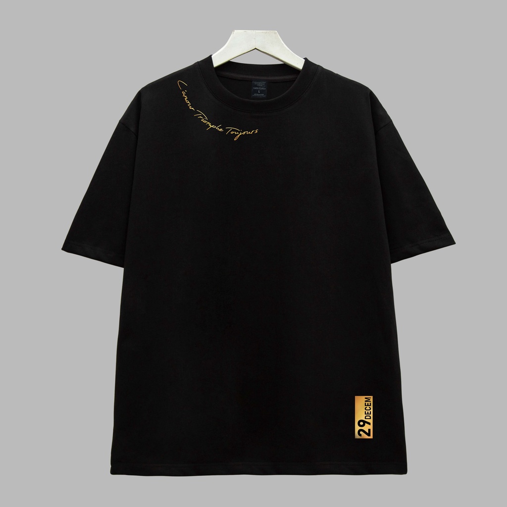 Áo thun 29 DECEM  Dogo Store , Áo thun unisex nam nữ form rộng oversize chất liệu 100% Cotton