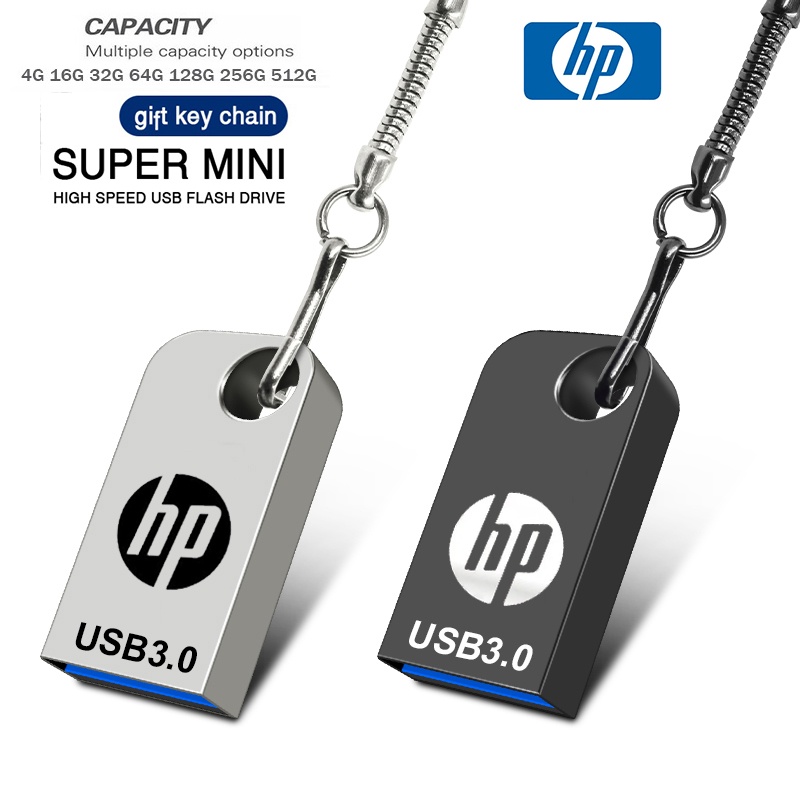 Usb 3.0 Dung Lượng 128GB 256GB 512GB Tốc Độ Cao Bằng Kim Loại Có Móc Khóa