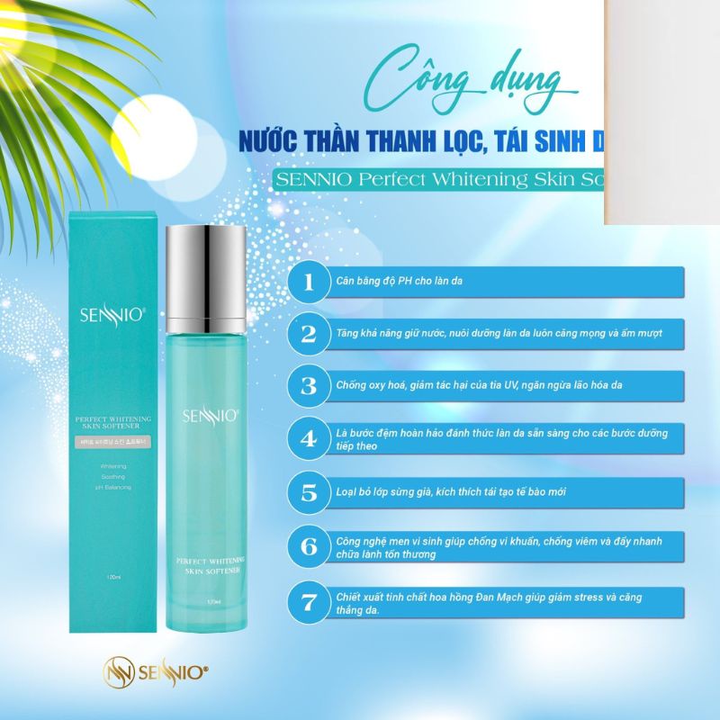 Nước Hoa Hồng Cấp Ẩm Se Khít Lỗ Chân Lông Dành Cho Da Dầu Mụn Perfect Whitening Skin Softner  150ml BDL150