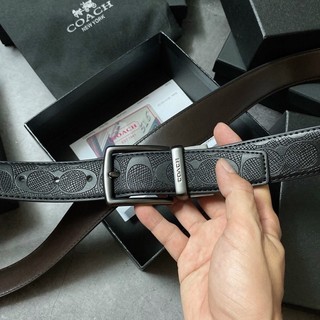 Thắt lưng nam da vân chữ C full box
