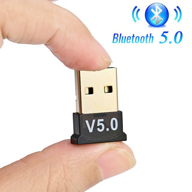 Thiết bị USB Bluetooth 5.0 Dongle CSR, thu phát bluetooth tốc độ cao cho PC và Laptop
