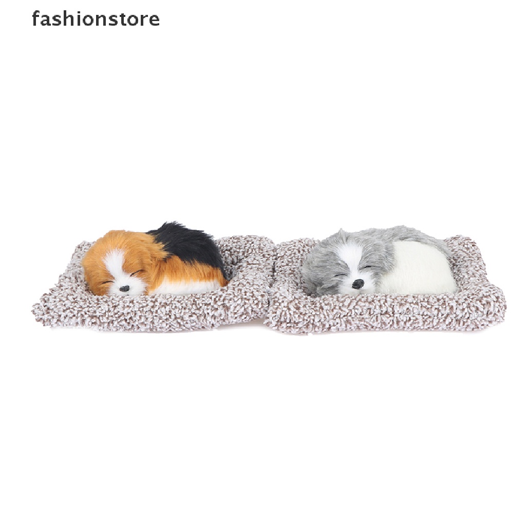 Đồ Chơi Thú Nhồi Bông Hình Chú Chó Nằm Ngủ Trên Xe Hơi