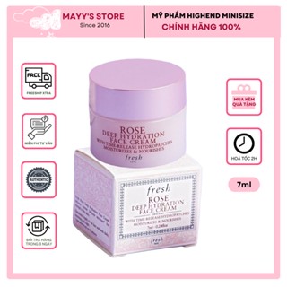  Kem Dưỡng Hoa Hồng FRESH Rose Deep Hydration Face Cream 7ml Fullbox Se Lỗ Chân Lông 