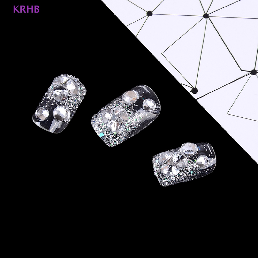 Set 24 Móng Tay Giả Trang Trí Tiệc Cưới Kèm Keo Dán Mới