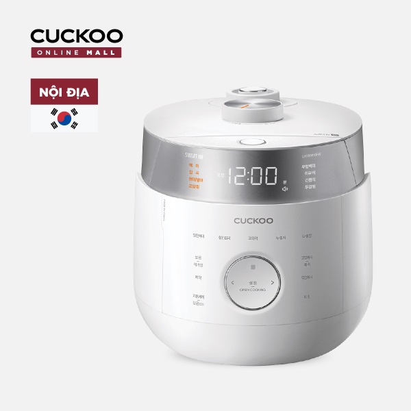 Nồi Cơm Điện Tử Áp Suất Kép Cao Tần Cuckoo 1.08L, Nồi Cơm Điện Hàn Quốc Chính Hãng