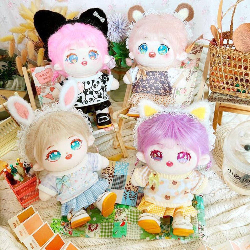 Bộ Quần Áo Cotton Dành Cho Búp Bê LAYOR1 20cm