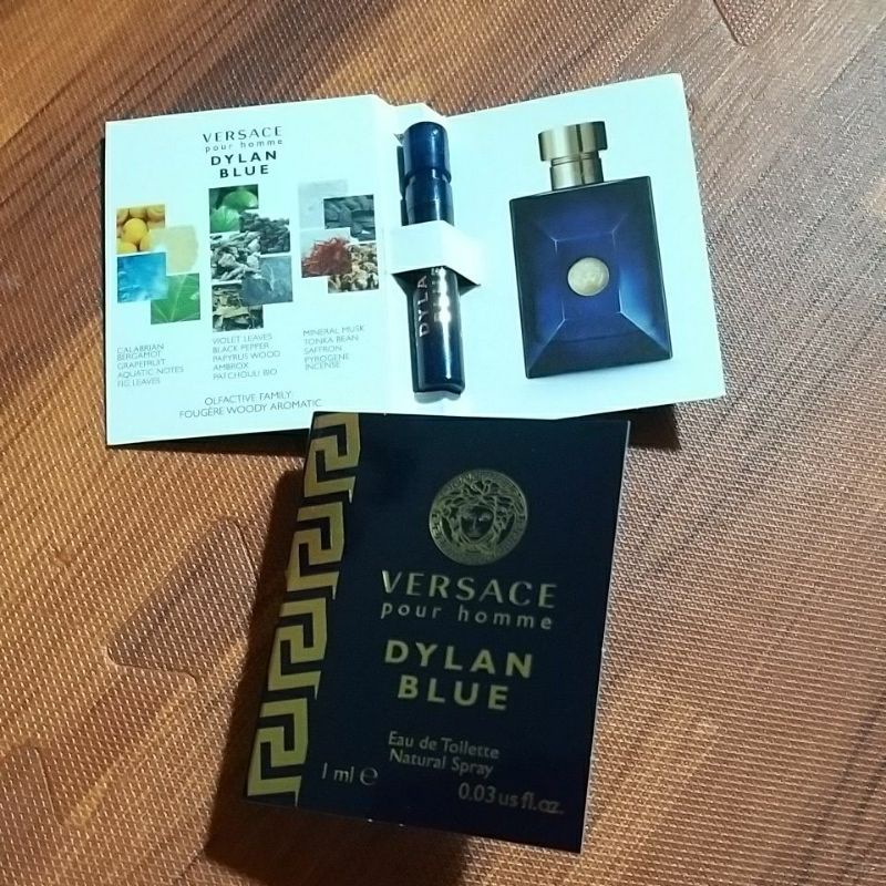 vial Versace Dylan Blue pour homme 1ml