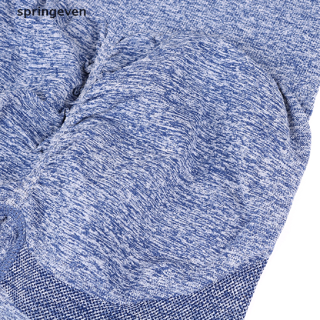 Quần Short Tập Yoga / Đạp Xe Lưng Cao Không Đường May Thời Trang Mùa Xuân Cho Nữ