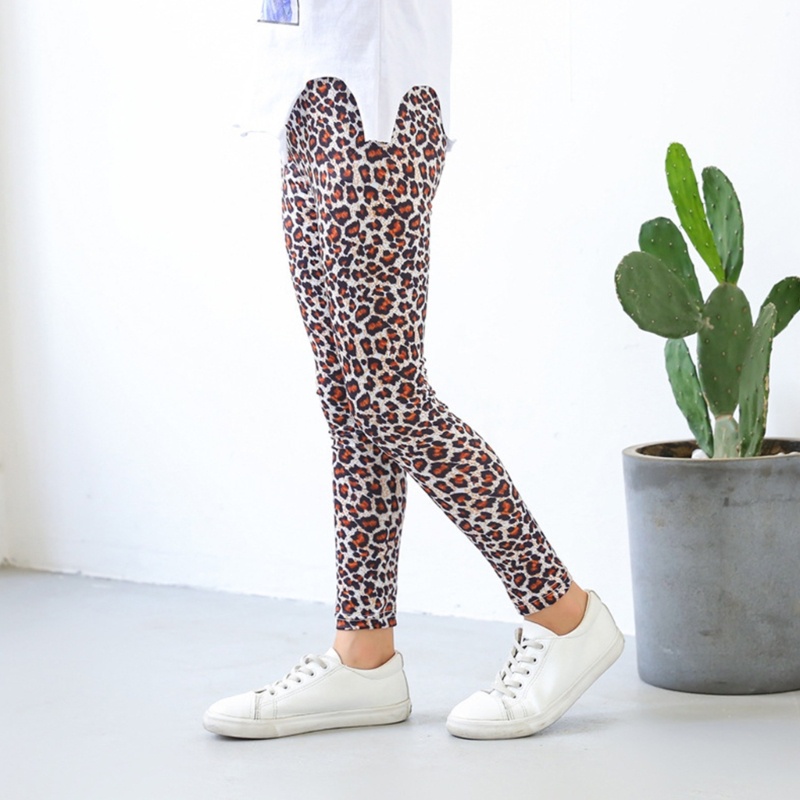 Quần Legging Giữ Ấm Thoáng Khí Thời Trang Mùa Xuân Cho Bé Gái